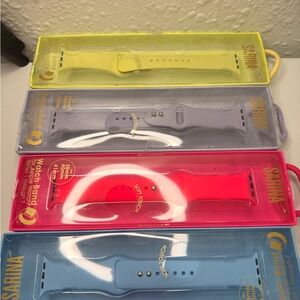 Sarina Watch Bands Set of 4 for apple watch series from 1-7